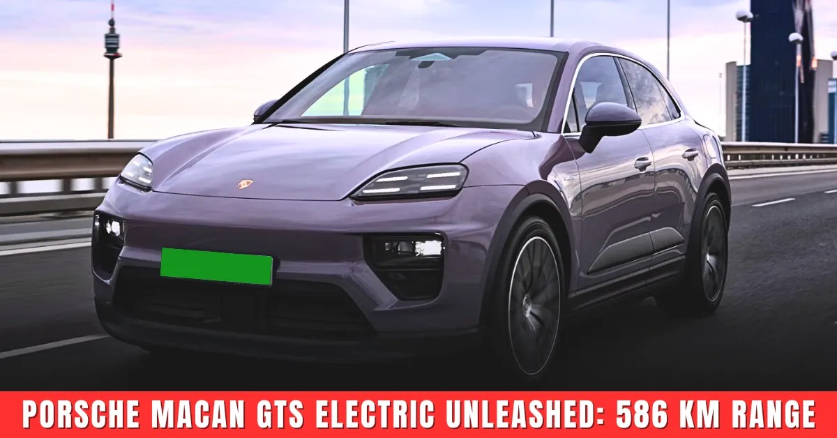 Porsche Macan GTS Electric