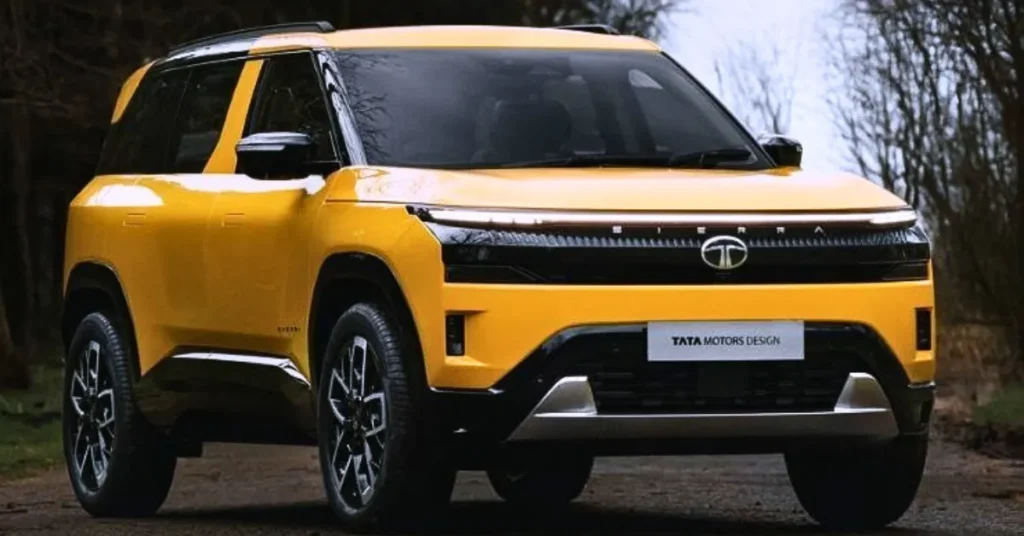 Tata Sierra EV