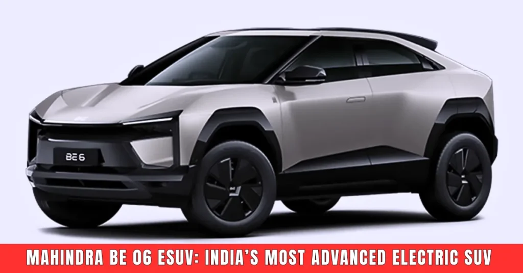 Mahindra BE 06 eSUV
