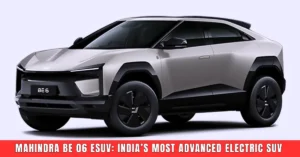 Mahindra BE 06 eSUV