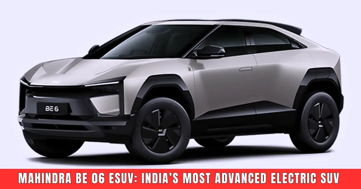 Mahindra BE 06 eSUV