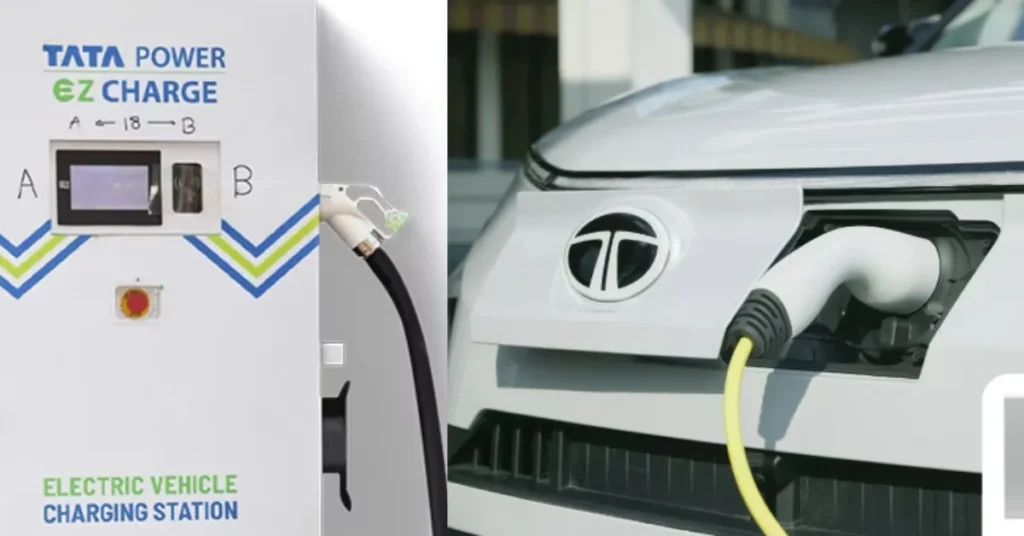 Tata Punch EV Charging