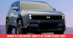 Honda 0 α EV India launch