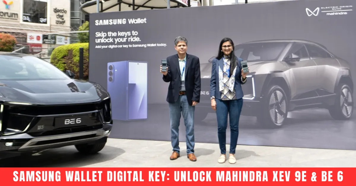 Samsung Wallet Digital Car Key Mahindra