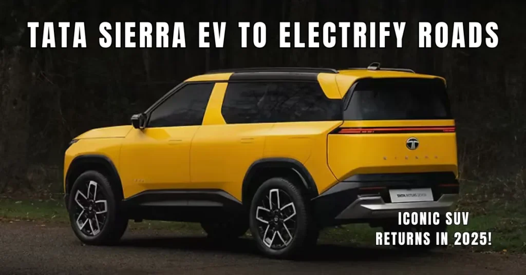Tata Sierra EV