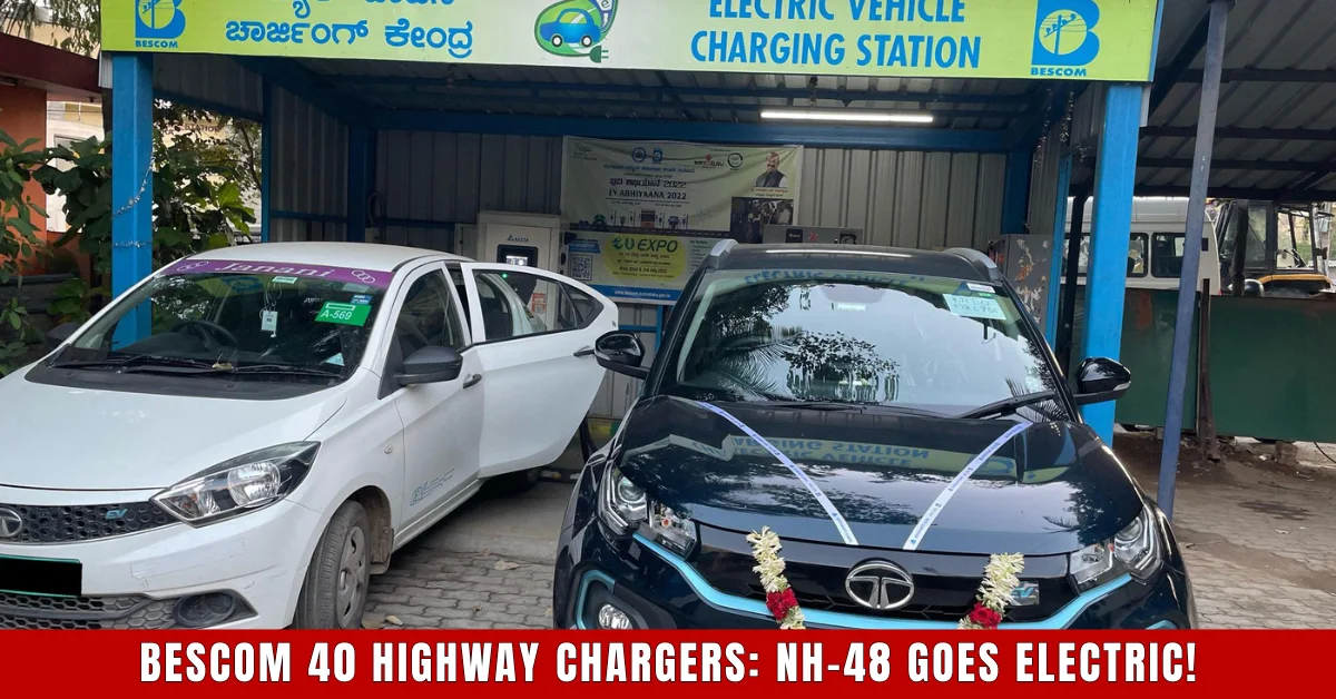 BESCOM EV Charging Highway Karnataka