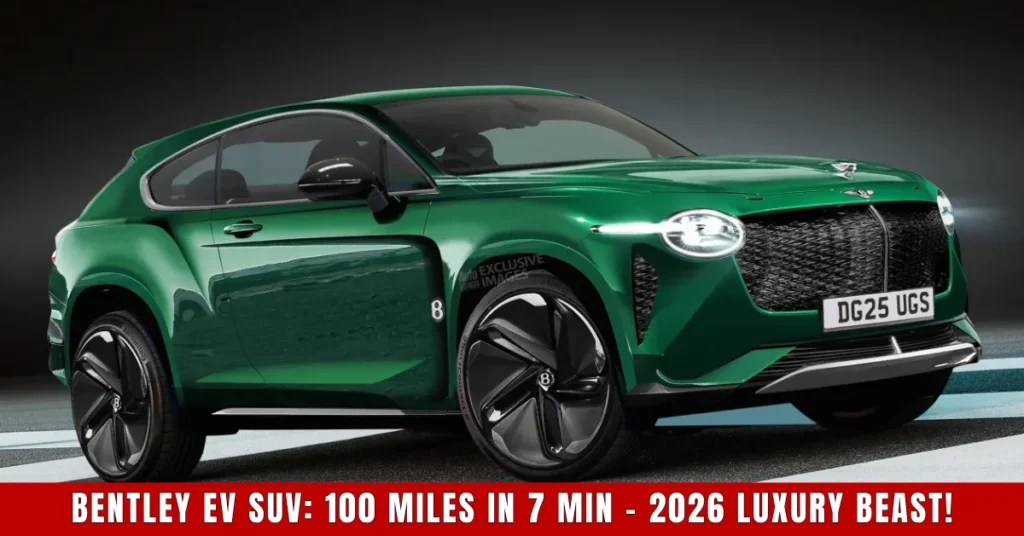 Bentley Electric SUV 2026