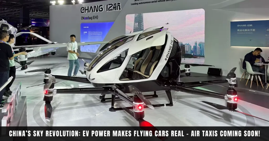 China's Flying Car Sector Growth