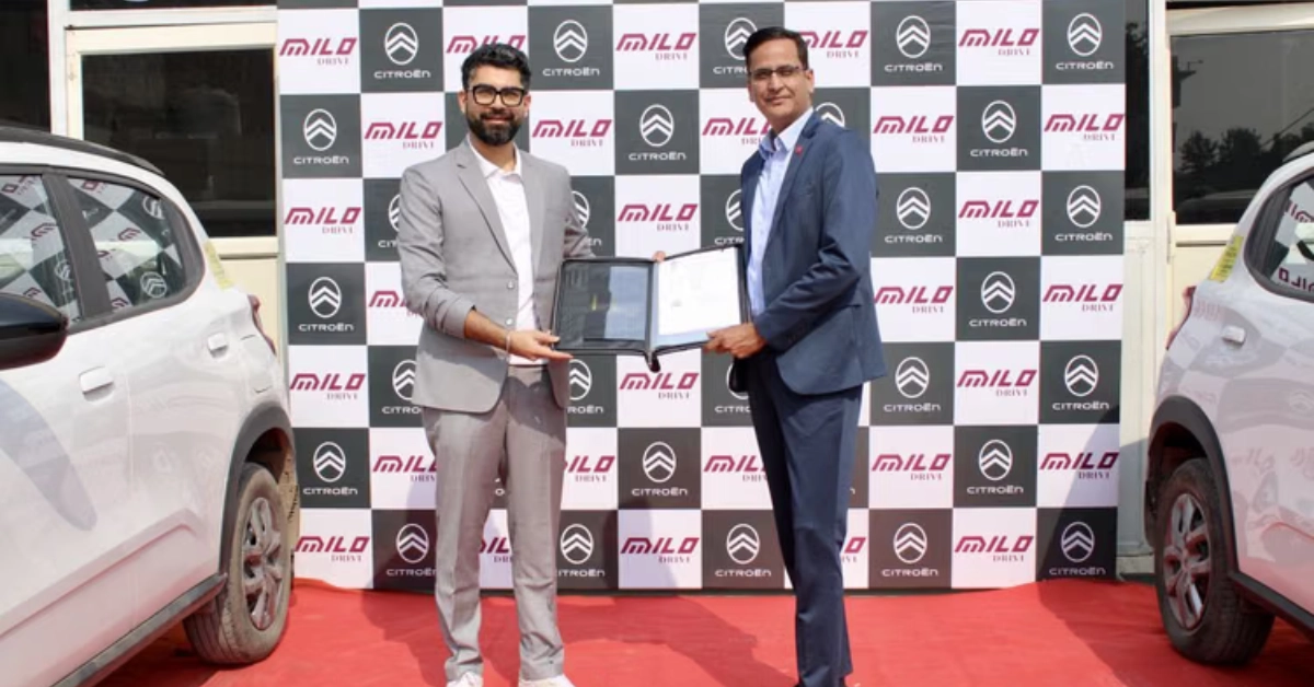 Citroën India & Milo Drive EV Partnership