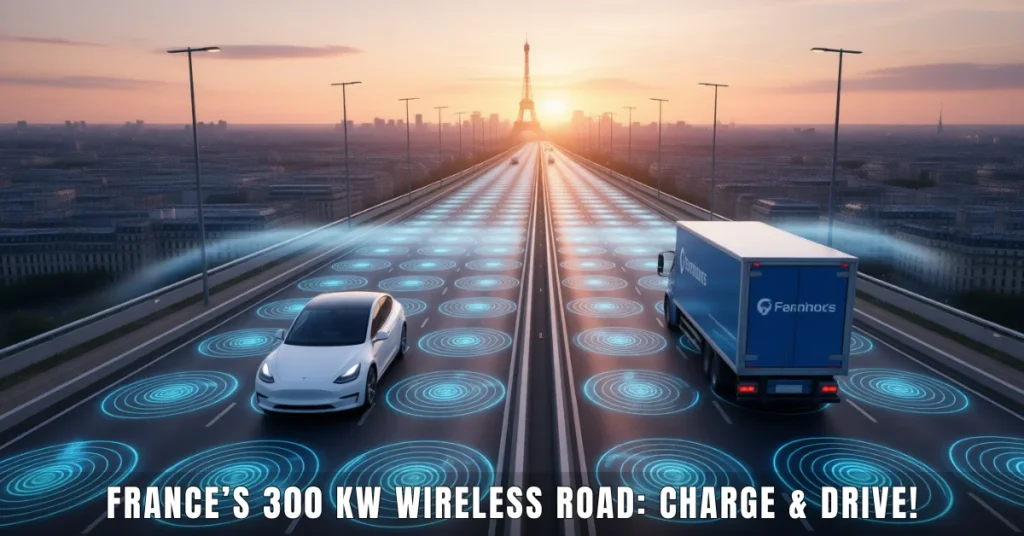 France Wireless EV Charging Highway