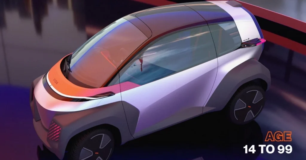 Hero MotoCorp Vida Nex 3 view