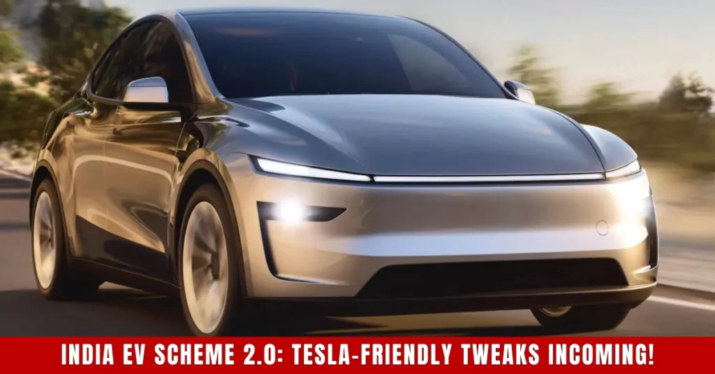 India EV Manufacturing Scheme Revision