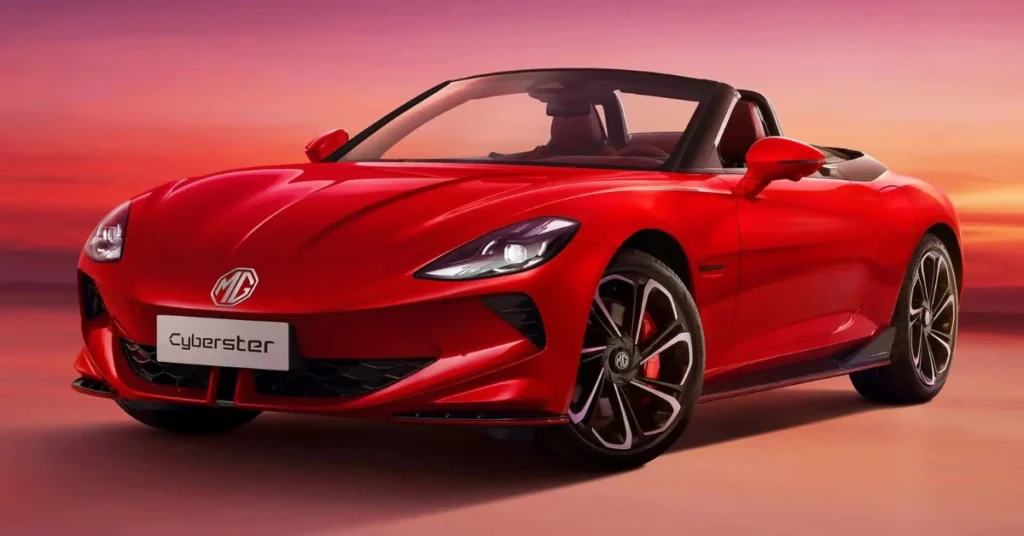 MG Cyberster India Success