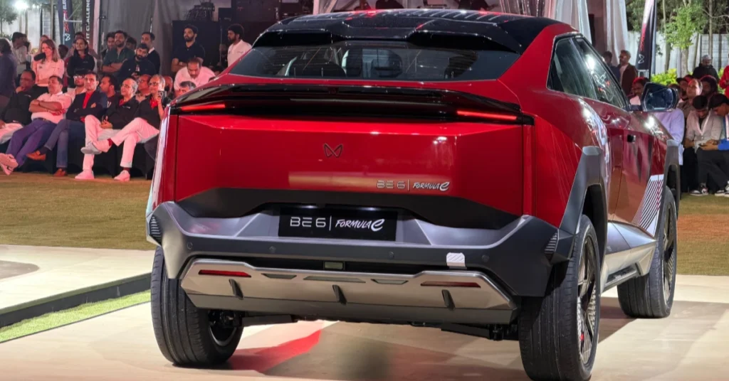 Mahindra BE 6 Formula E Back