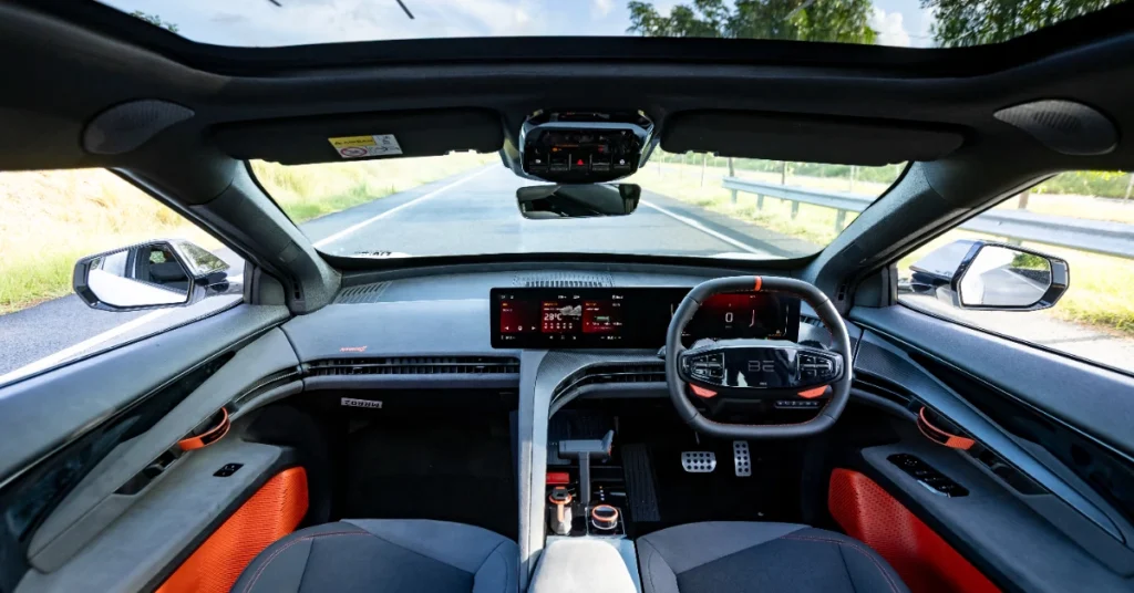 Mahindra BE 6 Formula E Interior
