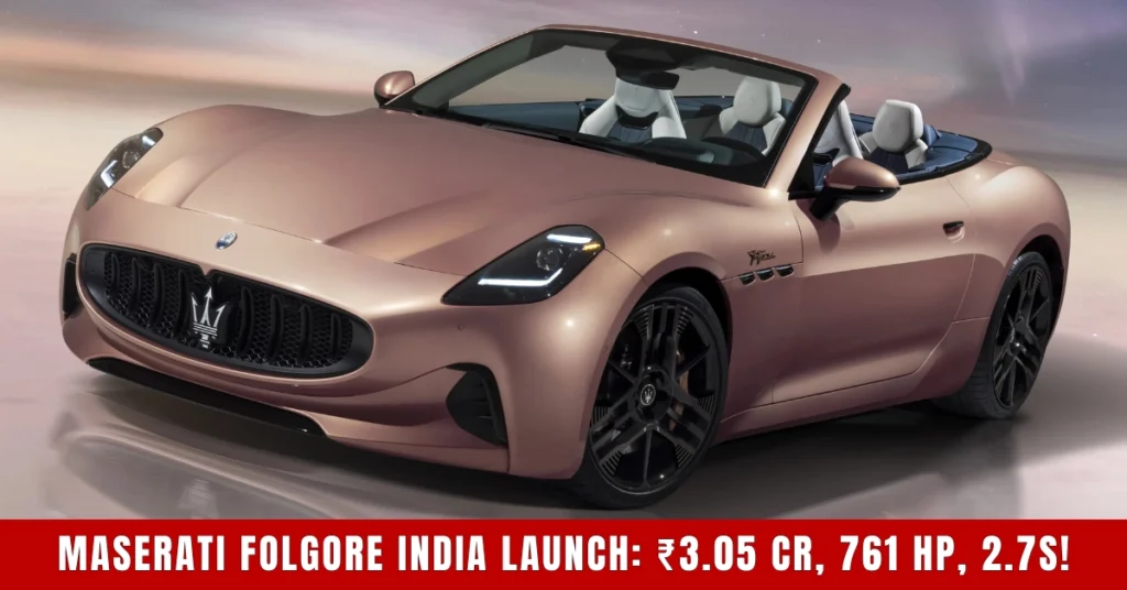 Maserati GranTurismo GranCabrio Folgore