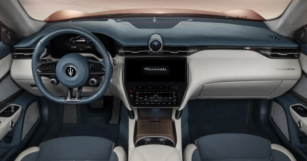 Maserati GranTurismo GranCabrio Folgore interior