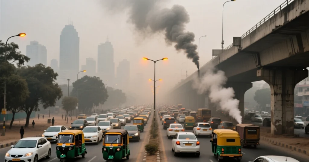 PMO Delhi Pollution Action