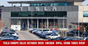 Tesla Europe Sales October 2025