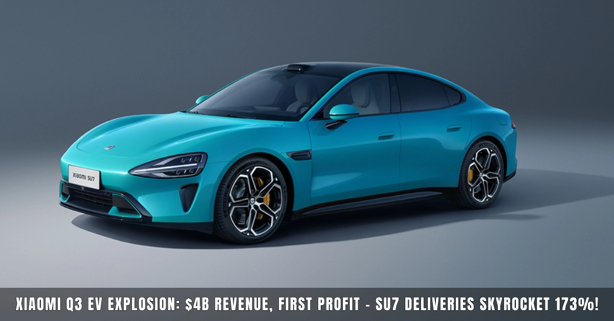 Xiaomi Q3 2025 Revenue Ranks