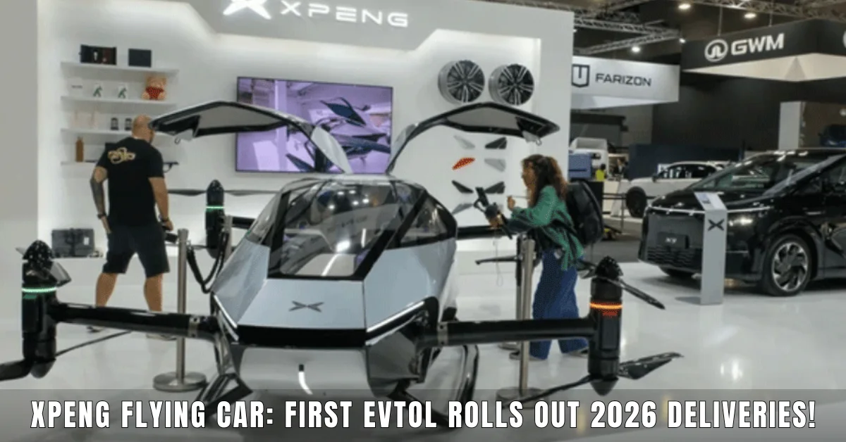 Xpeng Flying Car Trial Production