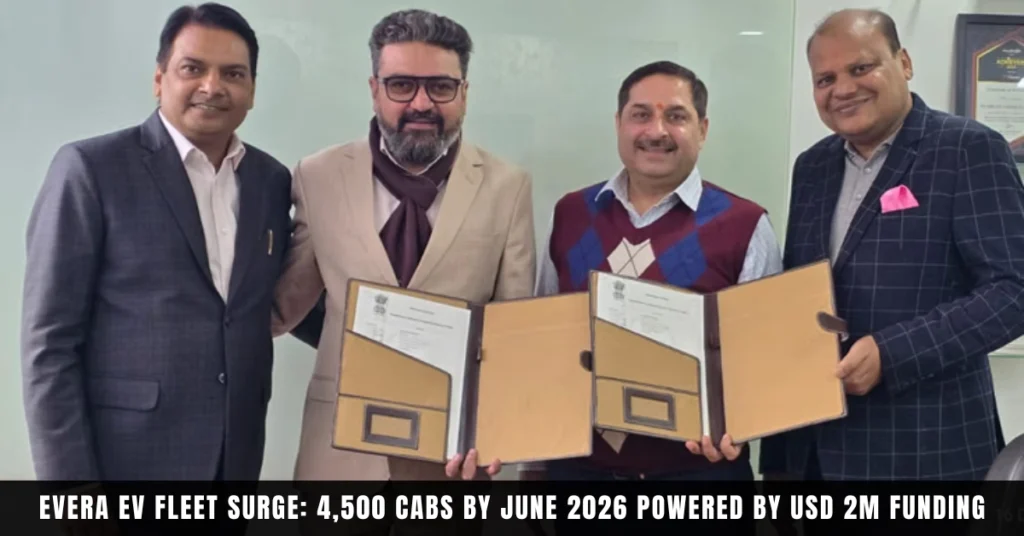 Evera fleet expansion 4500 electric vehicles