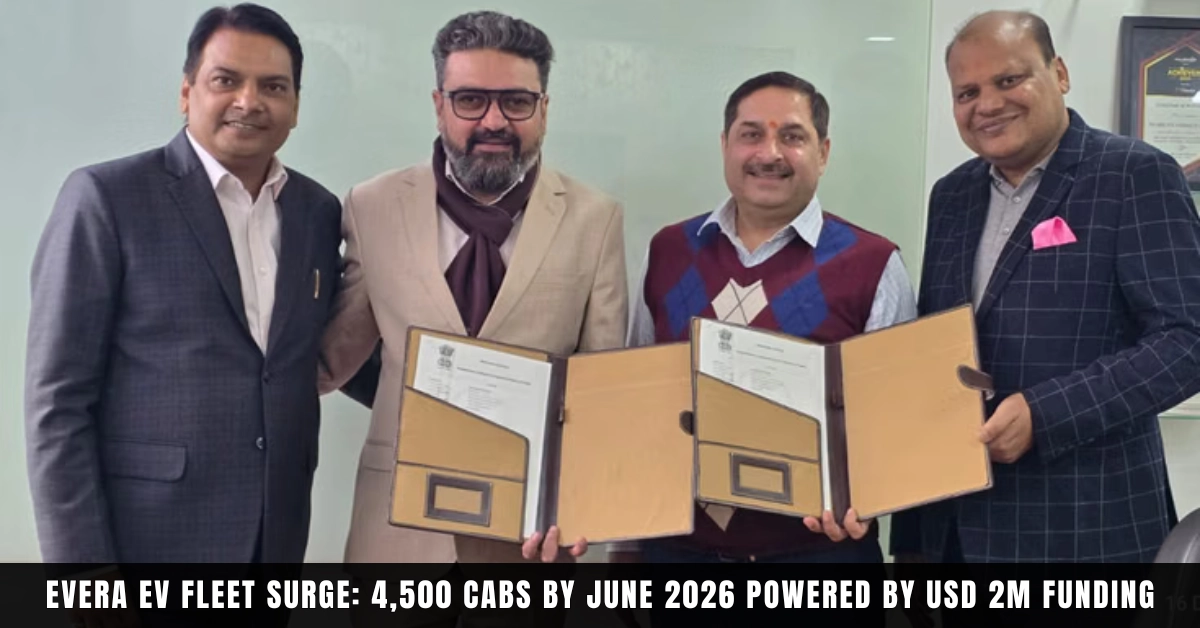 Evera fleet expansion 4500 electric vehicles