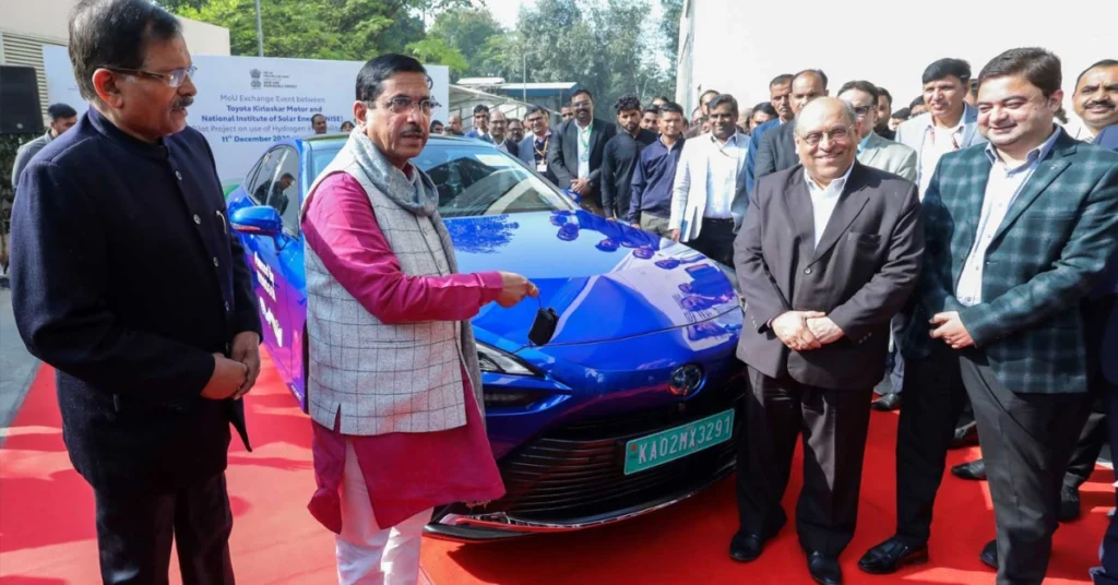 India Toyota Mirai hydrogen