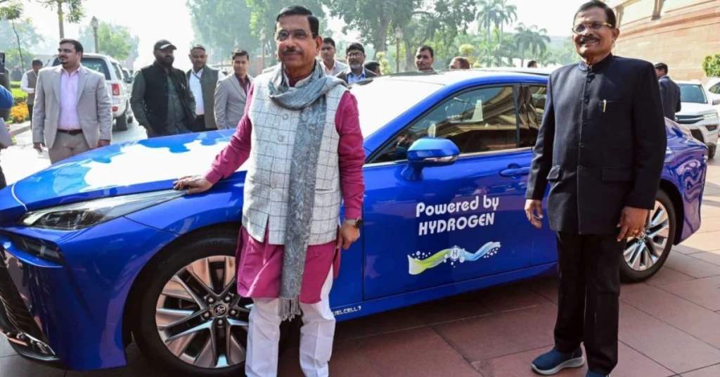 India Toyota Mirai hydrogen