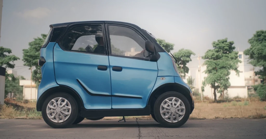 India's Cheapest Electric Car Wings EV Robin