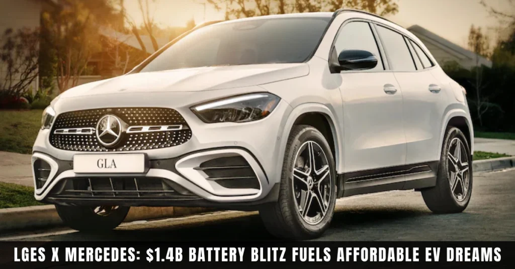 LG Energy Solution $1.4 billion EV battery deal