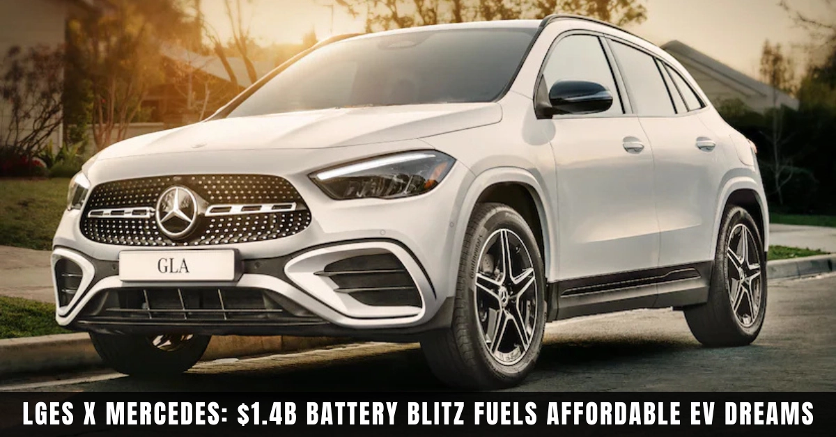 LG Energy Solution $1.4 billion EV battery deal