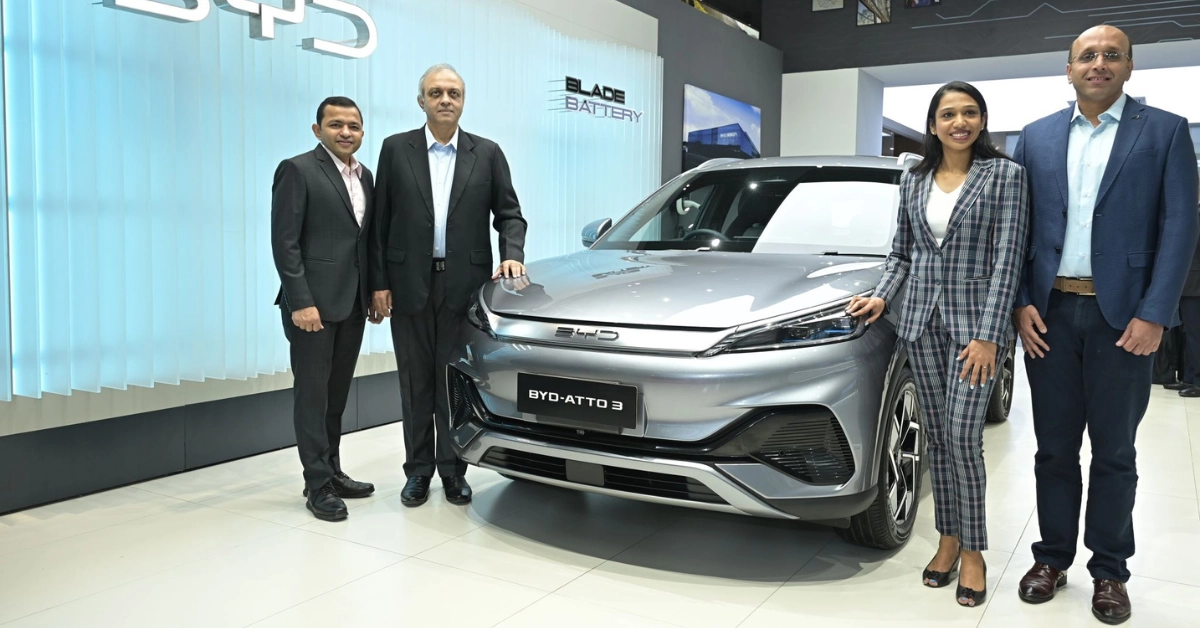 Landmark Cars BYD Pune showroom