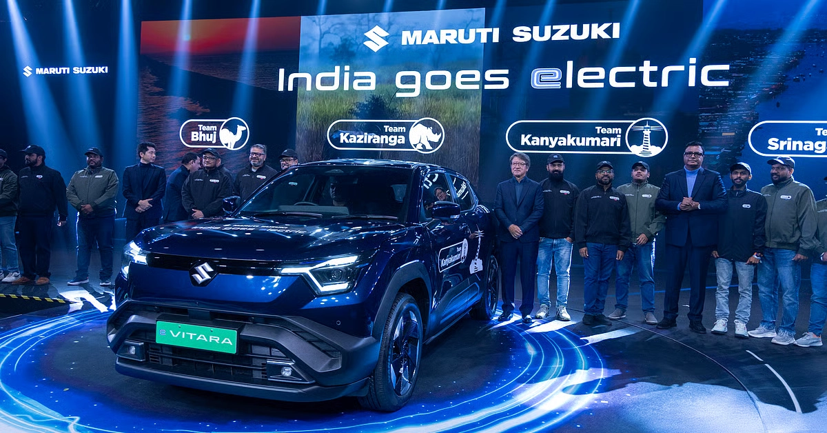 Maruti Suzuki 1 Lakh EV Charging Goal