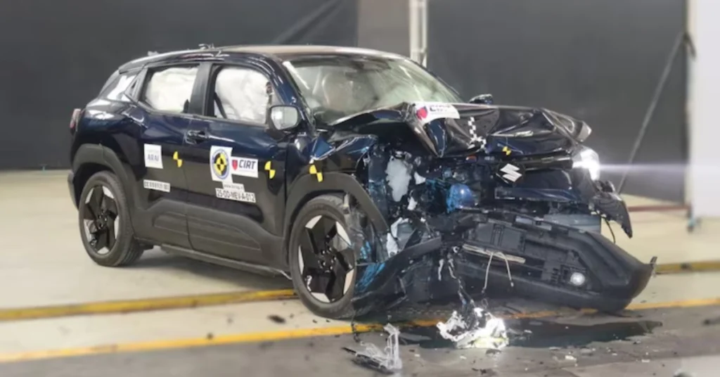 Maruti Suzuki e Vitara Crash Test