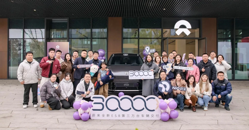 NIO ES8 30000 Deliveries
