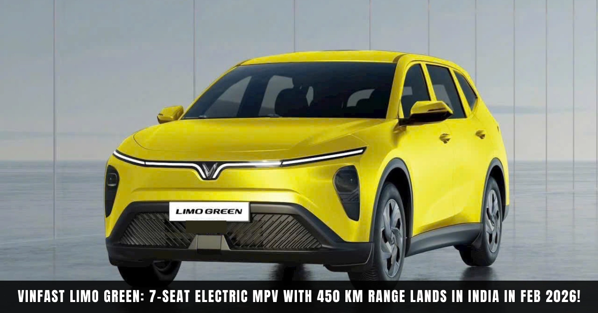VinFast Limo Green Electric MPV India Launch