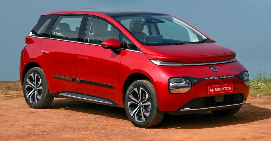 MG Windsor Claims Top Spot India's EV Market