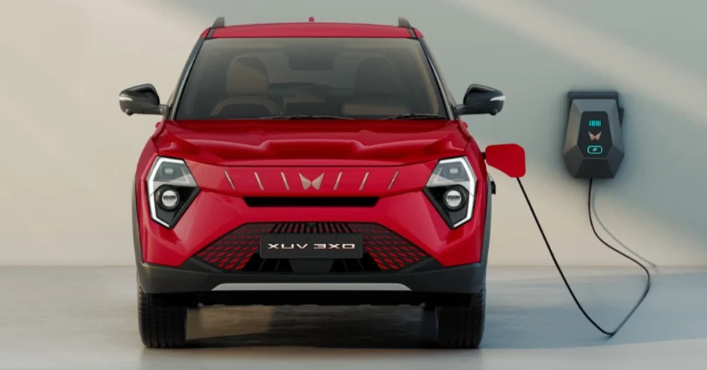 Mahindra XUV 3XO EV Charging