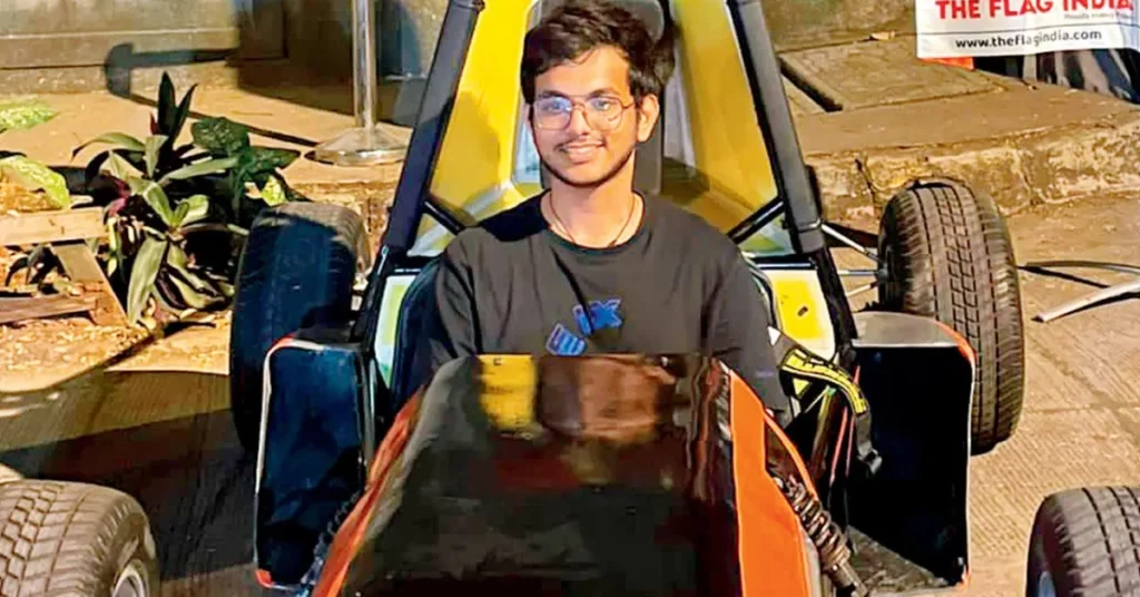 Versova students electric race car